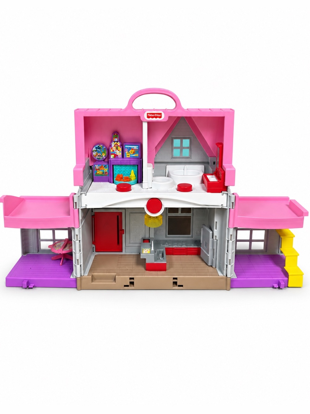 Fisher-Price Little People Big Helpers Interactive Home Playset – House Only